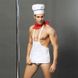 Чоловічий еротичний костюм кухаря "Умілий Джек" One Size: сліпи, фартух, хустка і ковпак SO2266 фото 11