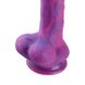 Фалоімітатор 8.2″ з вібрацією для секс-машин Hismith Purple Silicone Dildo with Vibe, KlicLok SO6212 фото 13