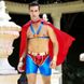 Чоловічий еротичний костюм супермена "Готовий на все Стів" One Size: плащ, портупея, шорти, манжети SO2292 фото 7