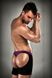 Розпродаж!!! Чоловічі шорти з фіолетовим гульфіком Passion 009 THONG violet L/XL PSM0091 фото 5