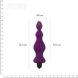Анальна пробка з вібрацією Adrien Lastic Bullet Amuse Purple, макс. діаметр 3,9 см AD20293 фото 8