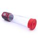 Автоматична вакуумна помпа Men Powerup Passion Pump Red, LED-табло, перезаряджувана, 8 режимів SO6226 фото 7