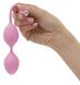Розкішні вагінальні кульки PILLOW TALK - Frisky Pink з кристалом, діаметр 3,2 см, вага 49-75гр SO2721 фото 12