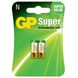 Батарейка GP Super alkaline LR1 (2 штуки) SO1281 фото 1