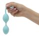 Розкішні вагінальні кульки PILLOW TALK - Frisky Teal з кристалом, діаметр 3,2 см, вага 49-75 гр SO2722 фото 12